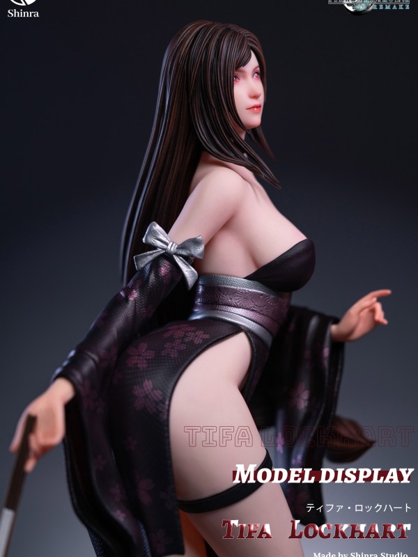 Shinra Studio Final Fantasy 7 Tifa Lockhart 1/4 Hot Sexy Statue